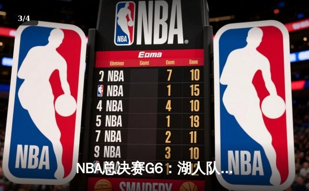 NBA总决赛G6：湖人队惊天逆转夺冠，詹姆斯狂砍40分三双主宰比赛 - 3